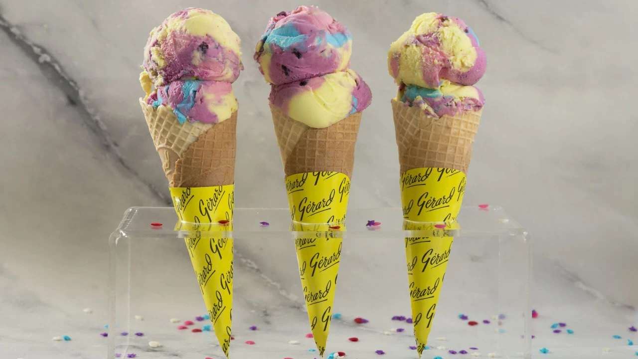 Wholesale Paper ice cream cone sleeves 2 Wholesale Paper ice cream cone sleeves 2