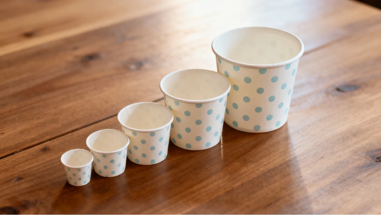 customizable Paper Ice Cream Cups 1 customizable Paper Ice Cream Cups 1